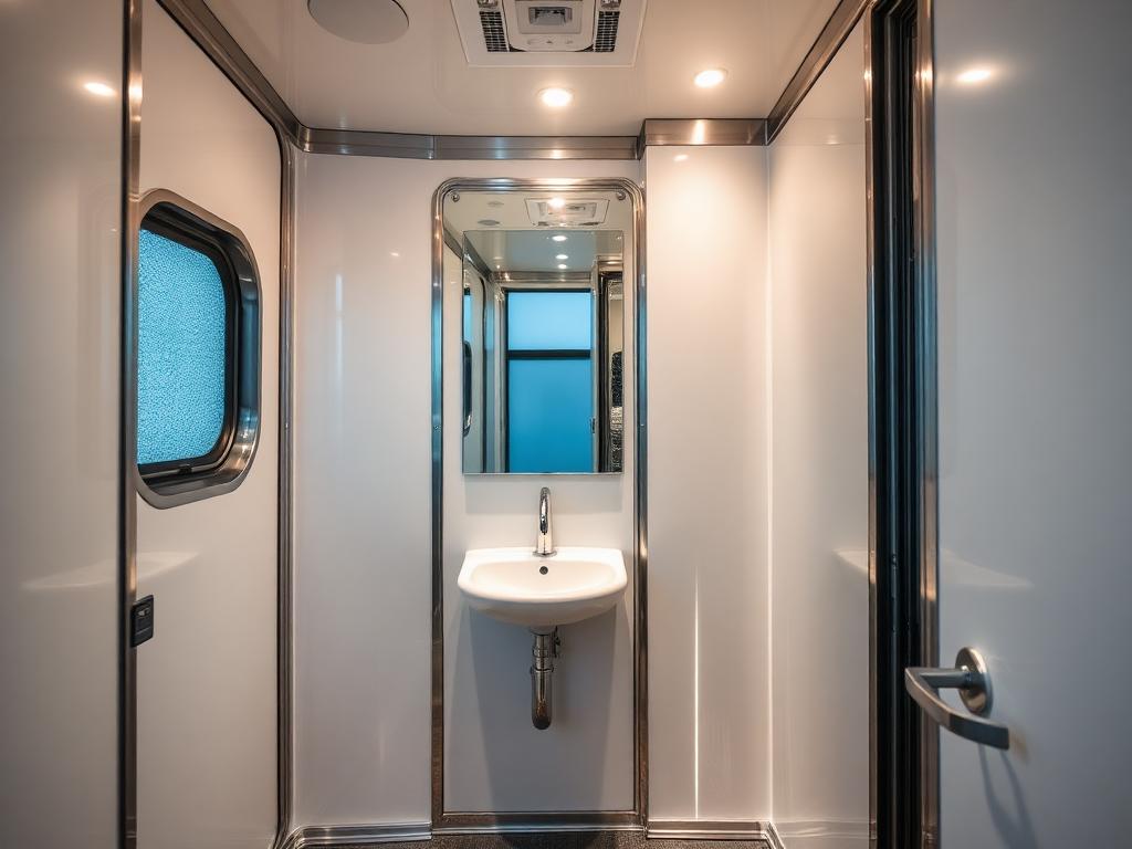 Luxury Restroom Trailers in Rockland, MA